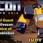 Dan Gilvezan the voice of G1 Bumblebee to attend TFcon Toronto 2016