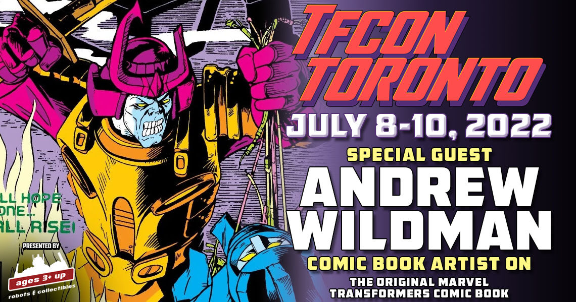 Transformers artist Andrew Wildman to attend TFcon Toronto 2022