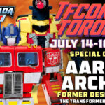 Transformers Designer Aaron Archer to attend TFcon Toronto 2023