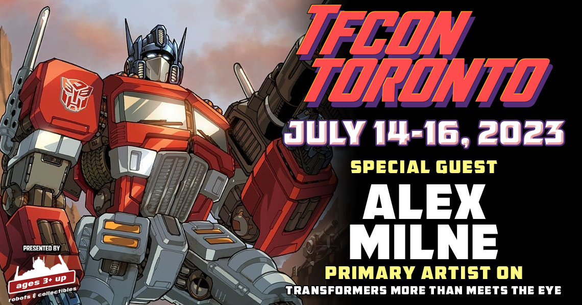 Transformers artist Alex Milne to attend TFcon Toronto 2023