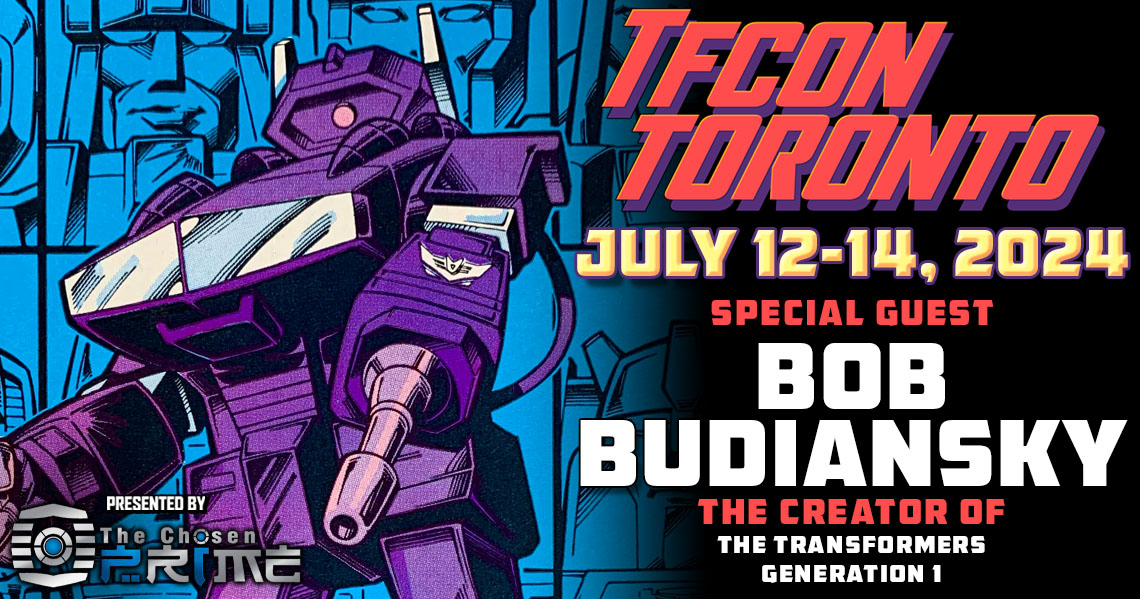 Transformers creator Bob Budiansky to attend TFcon Toronto 2024