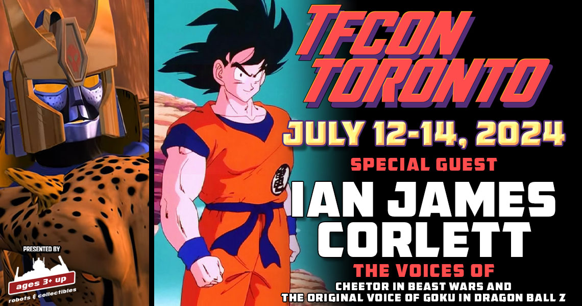 Transformers voice actor Ian James Corlett to attend TFcon Toronto 2024