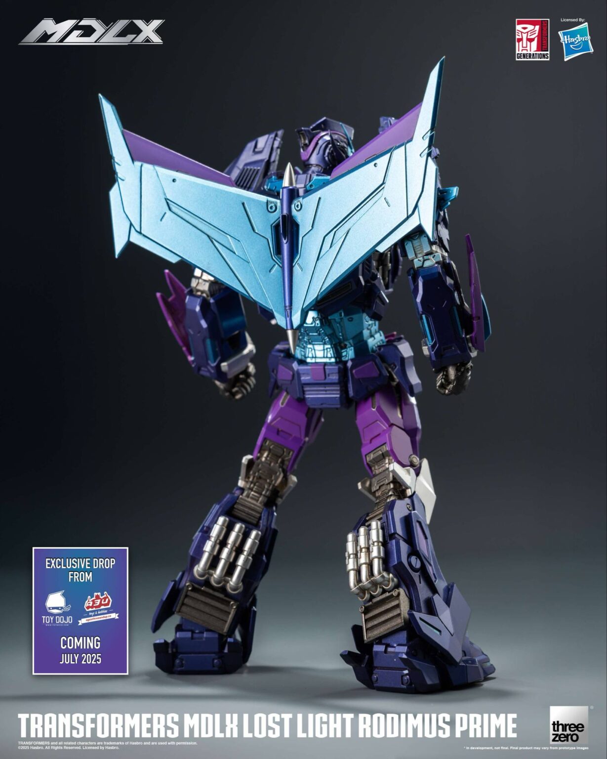Transformers MDLX Lost Light Rodimus Prime at TFcon Toronto 2025