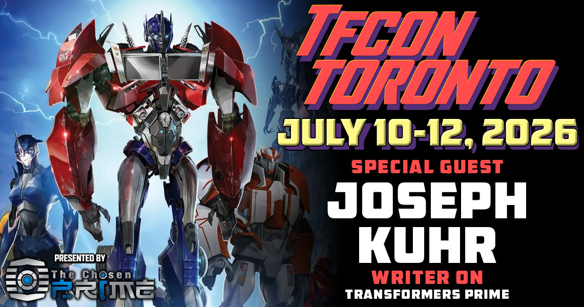 Transformers writer Joseph Kuhr to attend TFcon Toronto 2026